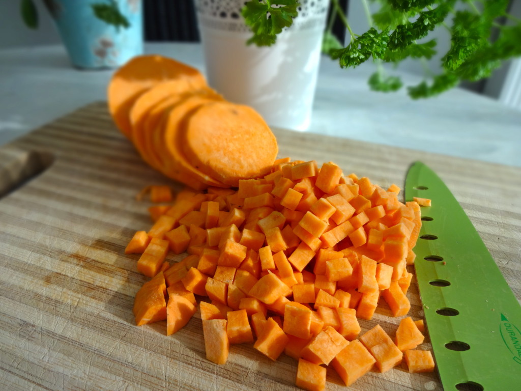 Sweet Potato Cubes - Süßkartoffelwürfel