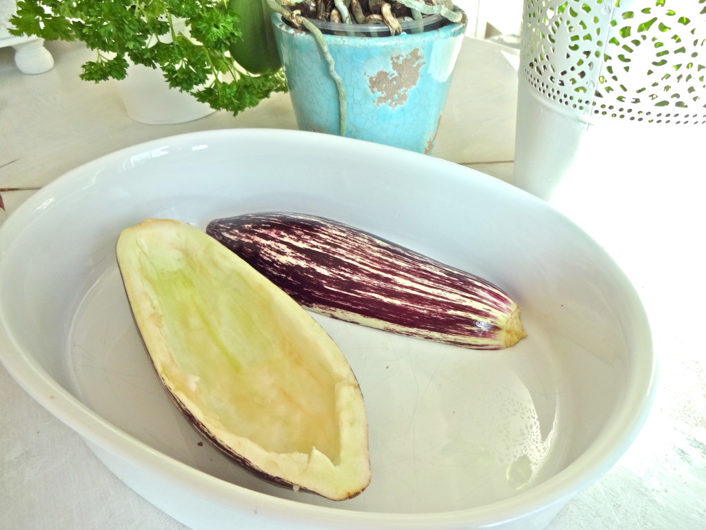 Stuffed Eggplants - Gefüllte Auberginen