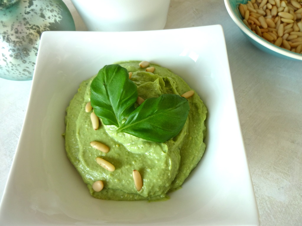 Simple Avocado Basil Pesto 