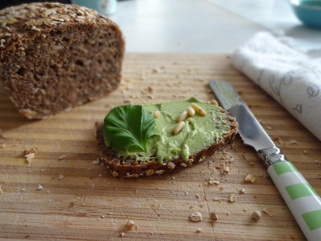 Simple Avocado Basil Pesto