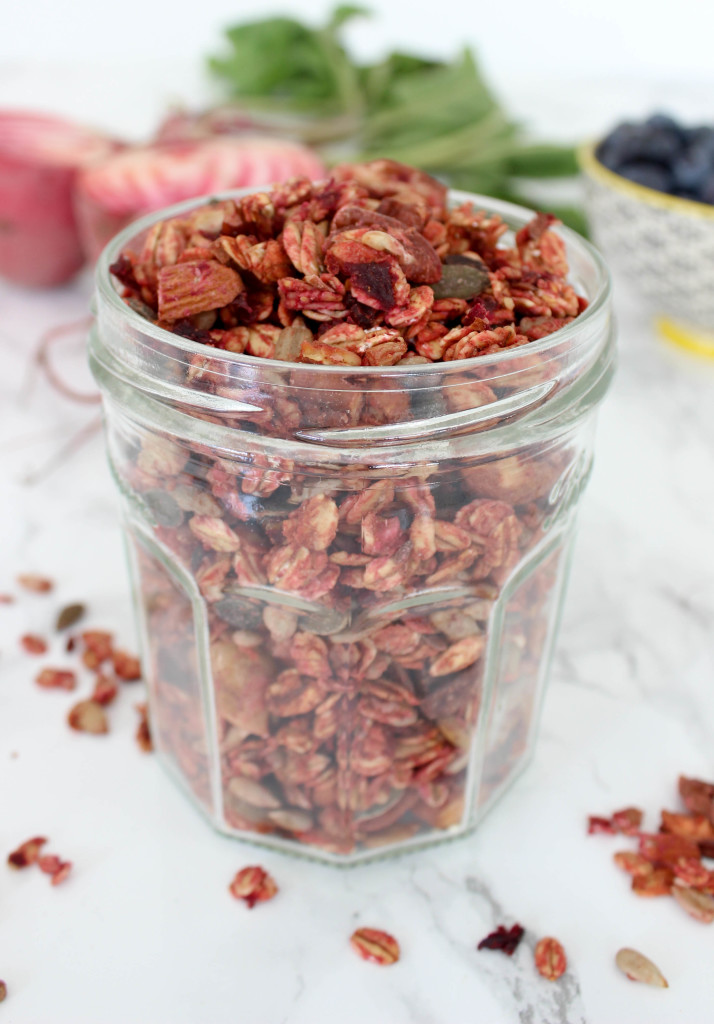 Beetroot and Apple Granola