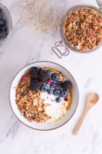 Almond Coconut Granola - vegetarian, vegan, plant based, refined sugar free, gluten free - heavenlynnhealthy.com