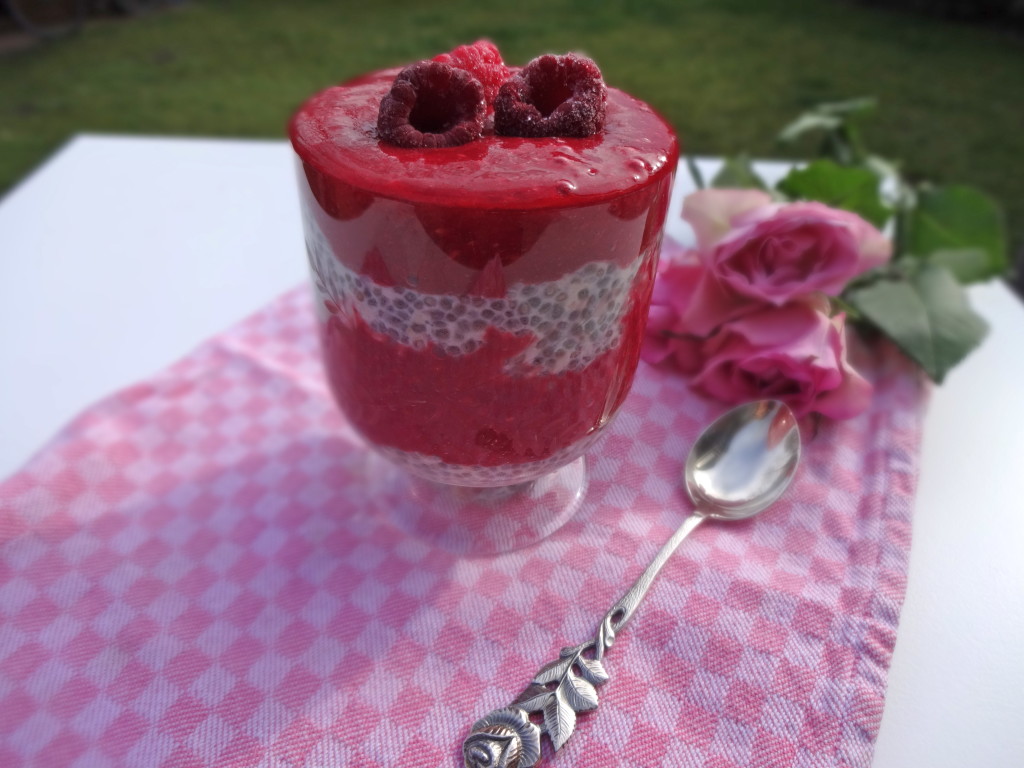 Raspberry Chia Pudding