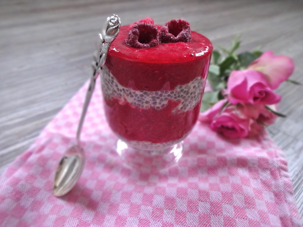 Raspberry Chia Pudding