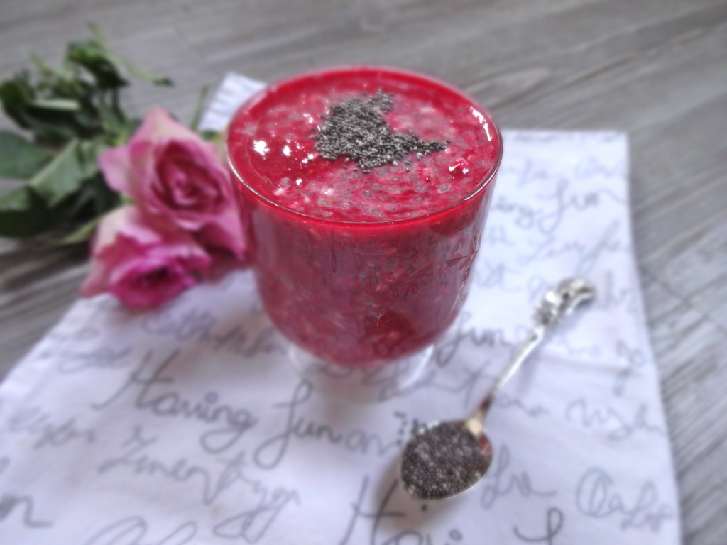 Raspberry Chia Pudding