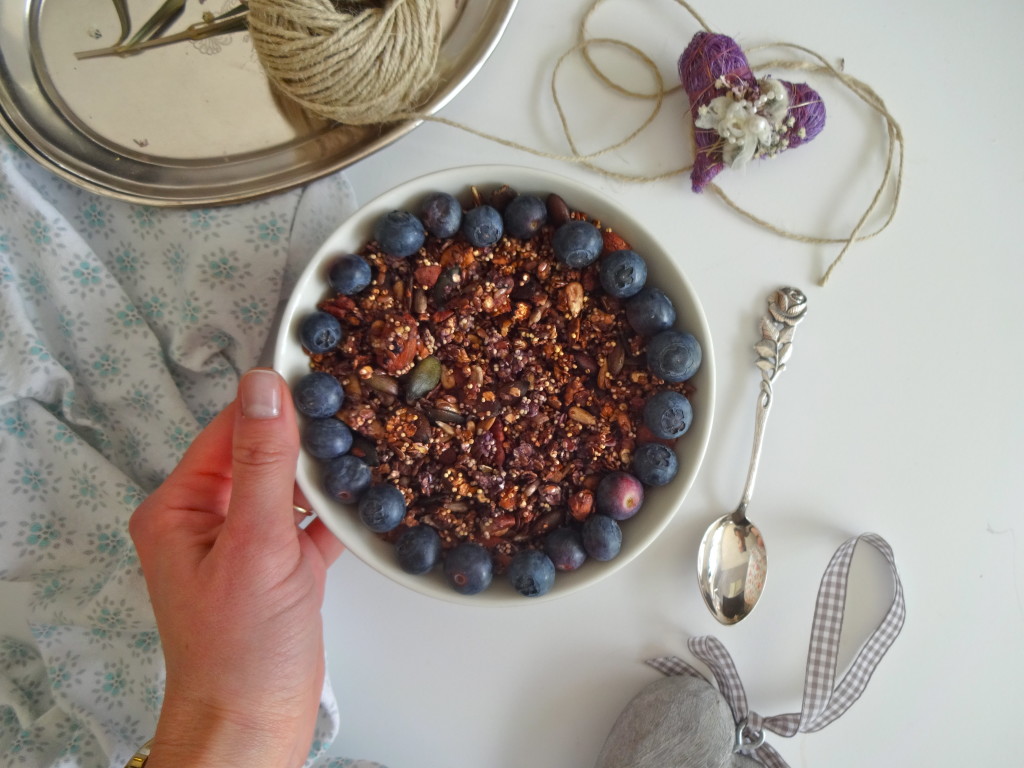 Blueberry Millet Granola