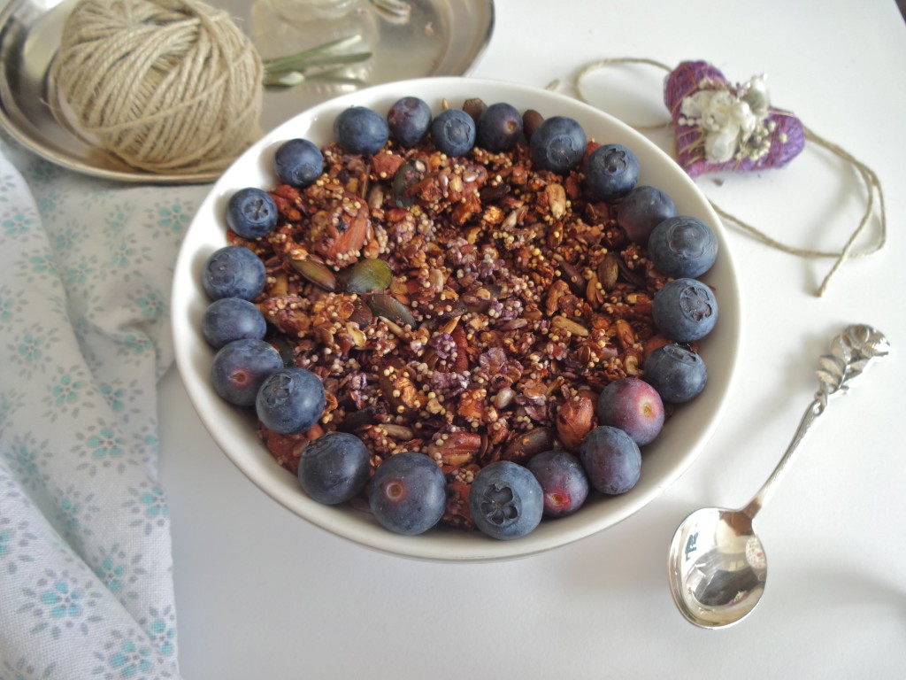 Blueberry Millet Granola