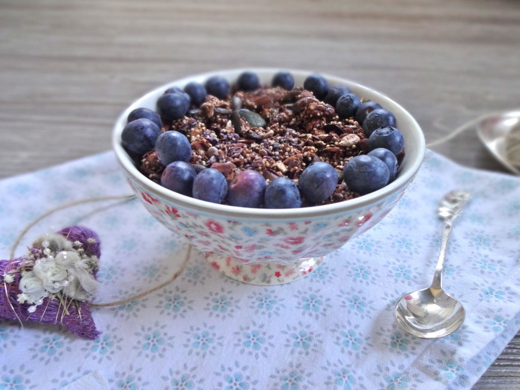 Blueberry Millet Granola