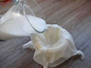 Homemade Almond Milk
