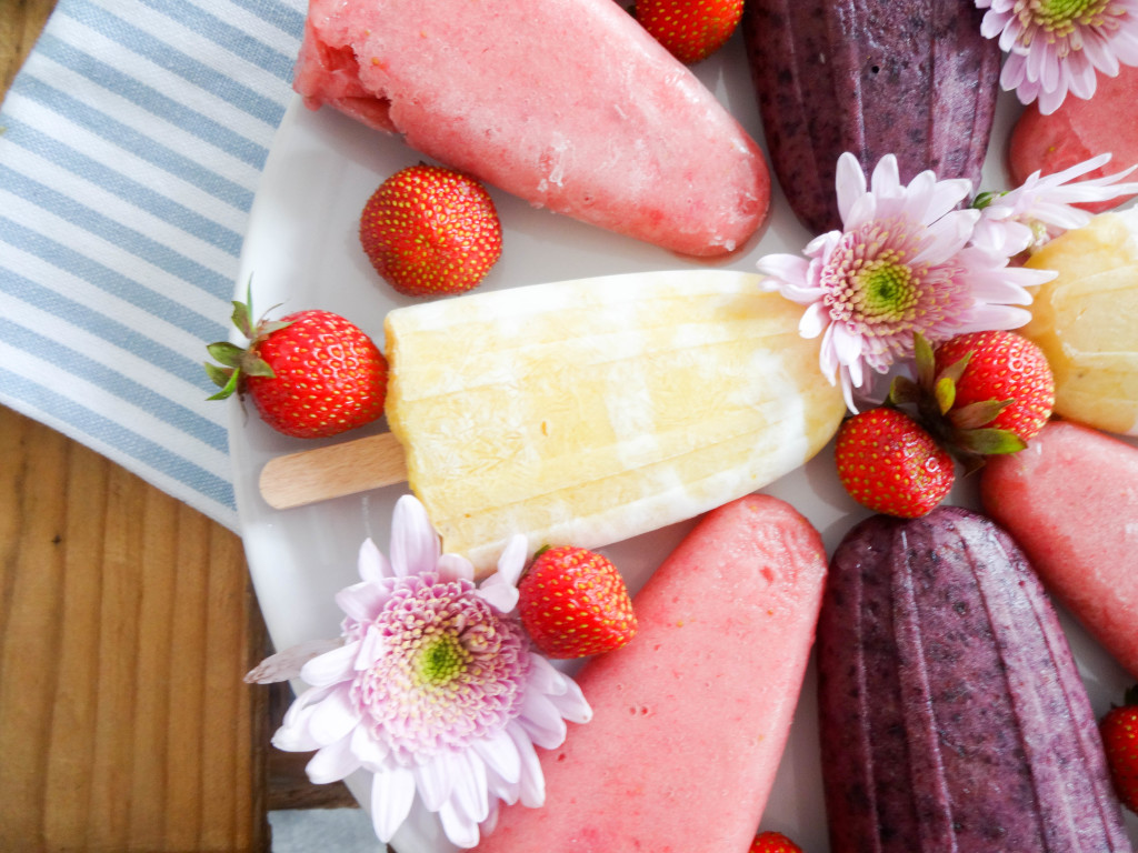 Summer Smoothie Popsicles
