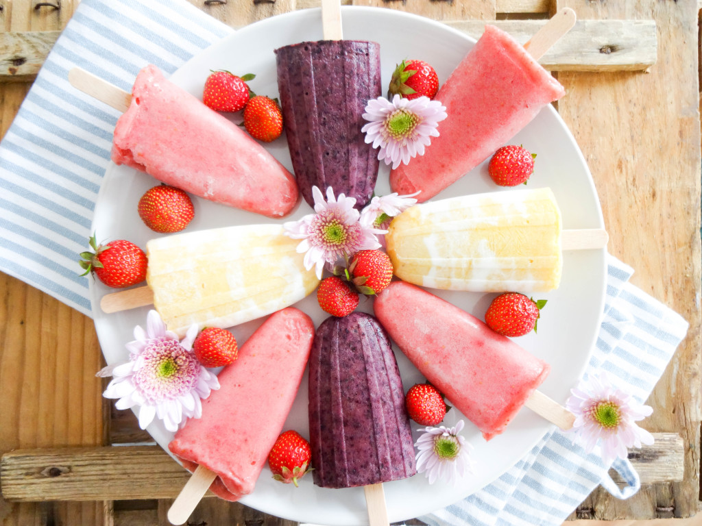 Summer Smoothie Popsicles