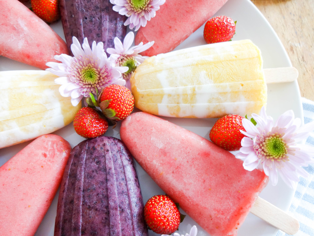 Sommer Smoothie Popsicles