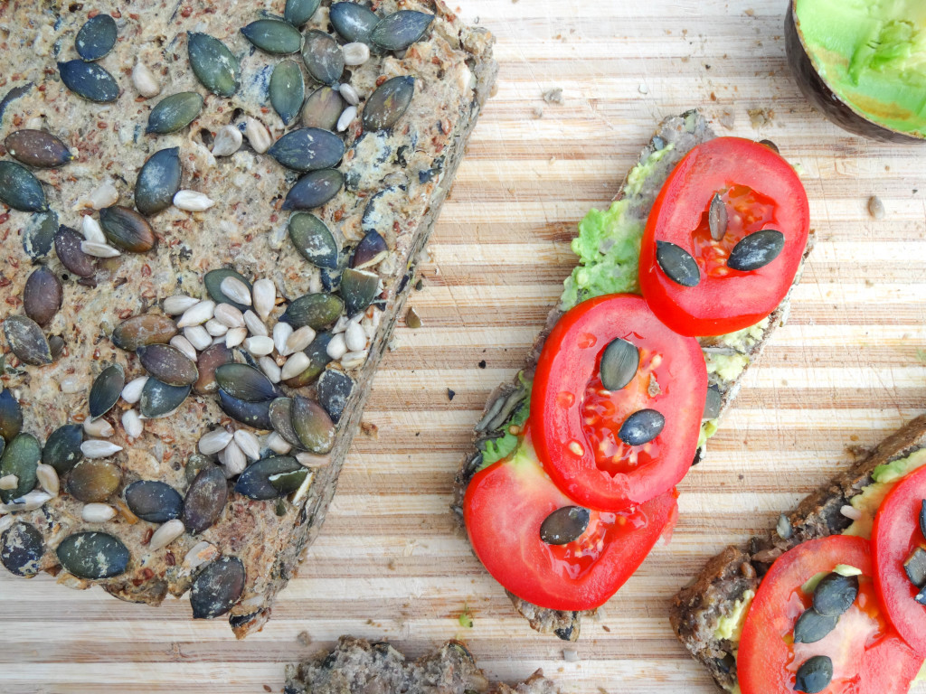 Chia Superfood Bread - dairy-free, vegan, gluten-free, refined sugar-free