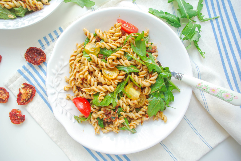 Sun-Dried Tomato Pesto Pasta Salad