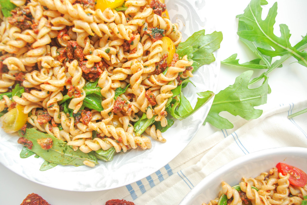 Sun-Dried Tomato Pesto Pasta Salad