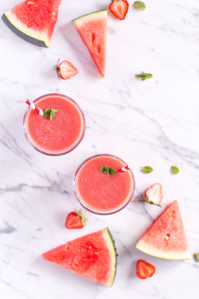 Strawberry and Watermelon Smoothie
