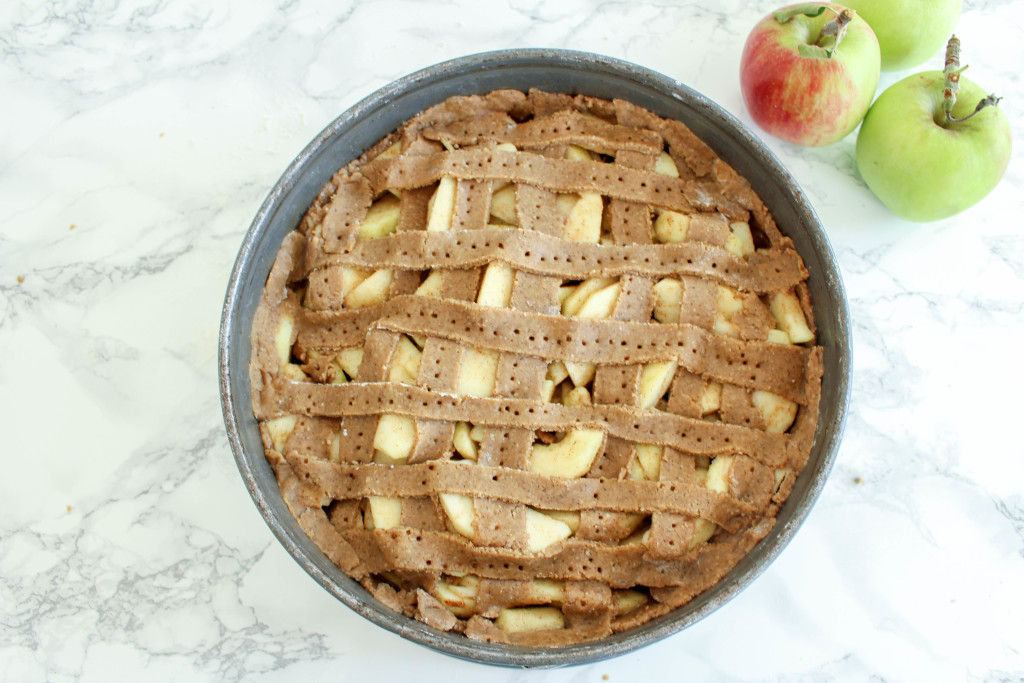 The best apple pie - vegan, gluten-free, dairy-free