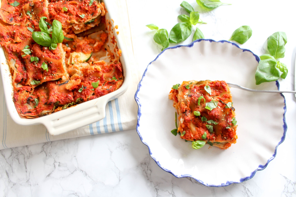 Healthy Cauliflower Lasagna - plant-based, vegan, gluten free, refined sugar free - heavenlynnhealthy.com