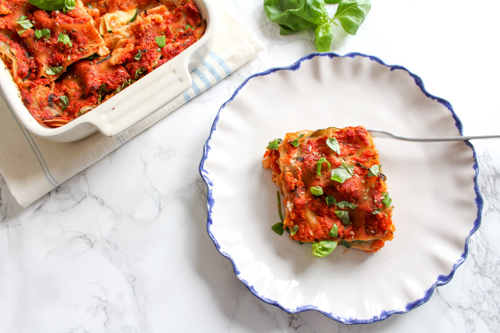 Healthy Cauliflower Lasagna - plant-based, vegan, gluten free, refined sugar free - heavenlynnhealthy.com