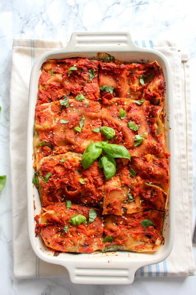 Healthy Cauliflower Lasagna - plant-based, vegan, gluten free, refined sugar free - heavenlynnhealthy.com