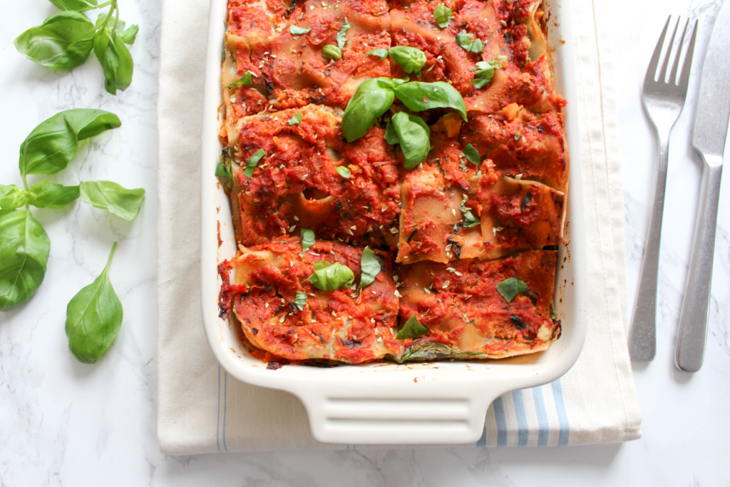 Healthy Cauliflower Lasagna - plant-based, vegan, gluten free, refined sugar free - heavenlynnhealthy.com