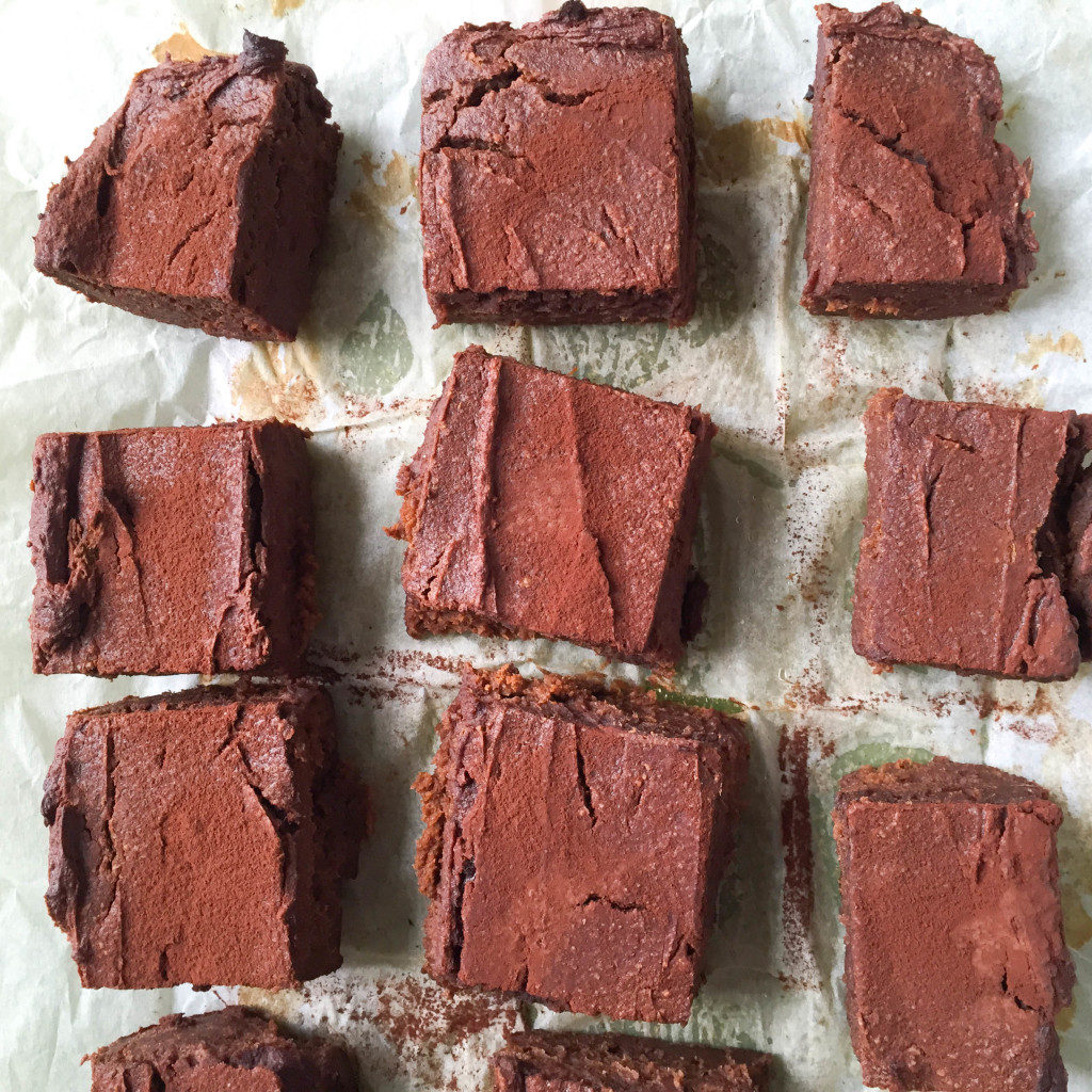 Pumpkin Brownies - vegan, gluten free, plant-based