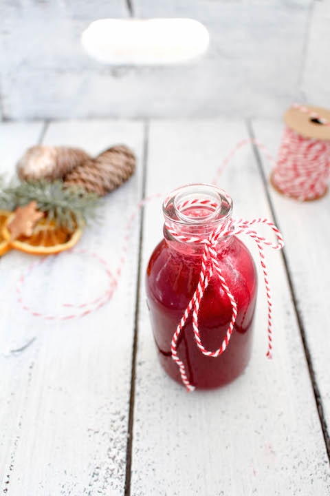 Beetroot and Apple Glögg (Hot Wine or Punch) - plant-based, gluten free, refined sugar free - heavenlynnhealthy.com