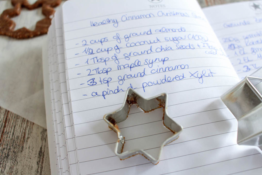 Healthy Almond and Cinnamon Christmas Stars - plant based, gluten free, healthy, refined sugar free - heavenlynnhealthy.com