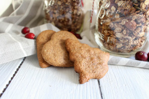 Healthy Gingerbread Cookies - plant based, vegan, gluten free, refined sugar free - heavenlynnhealthy.com