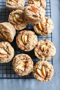 Healthy Apple-Cinnamon Muffins (with Avocado!) - plant based, vegan, vegetarian, refined sugar free, gluten free - heavenlynnhealthy.com