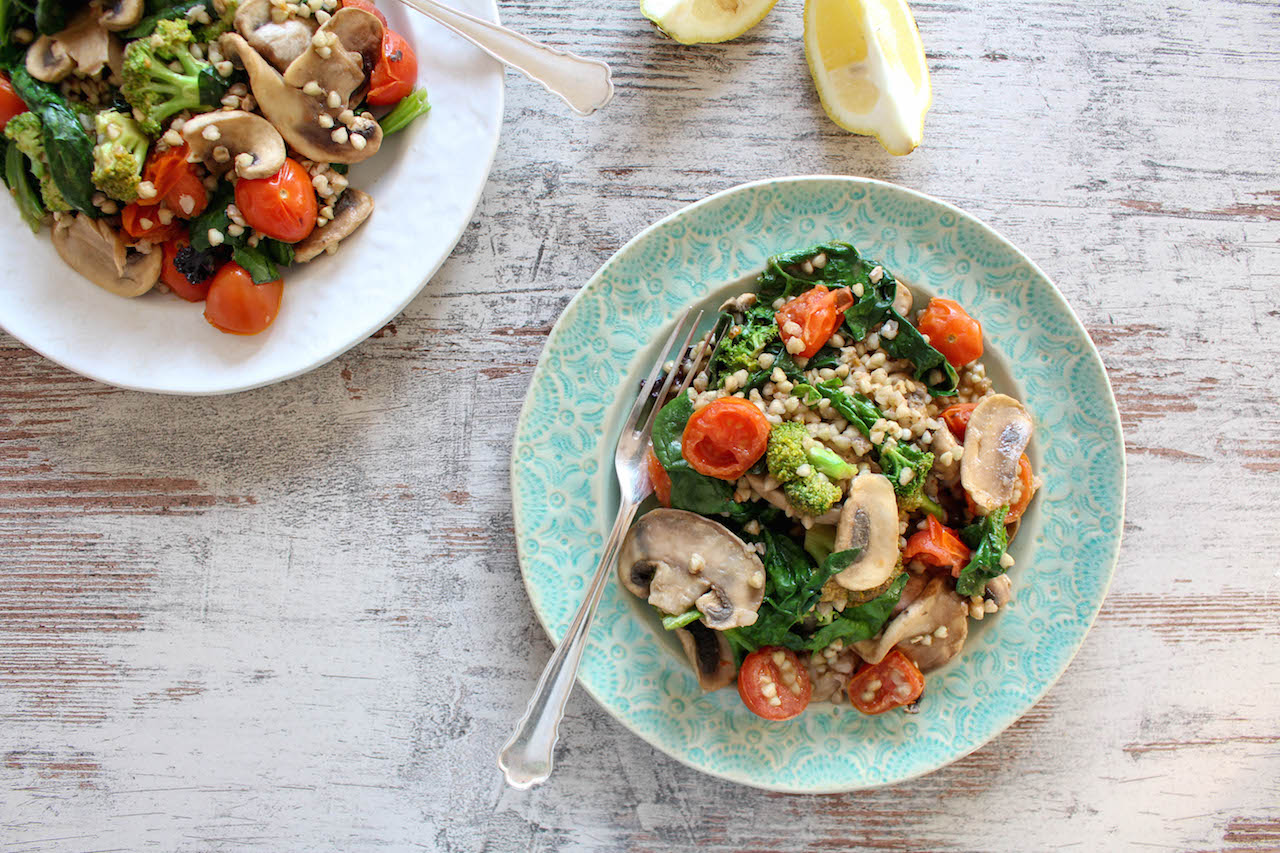 Quick Buckwheat and Vegetable Stir Fry - vegan, plant based, gluten free, refined sugar free, healthy - heavenlynnhealthy.com