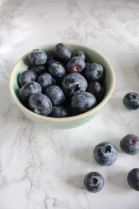 Healthy Blueberry Buckwheat Waffles with Berry Chia Sauce - plant based, gluten free, vegan, refined sugar free - heavenlynnhealthy.com