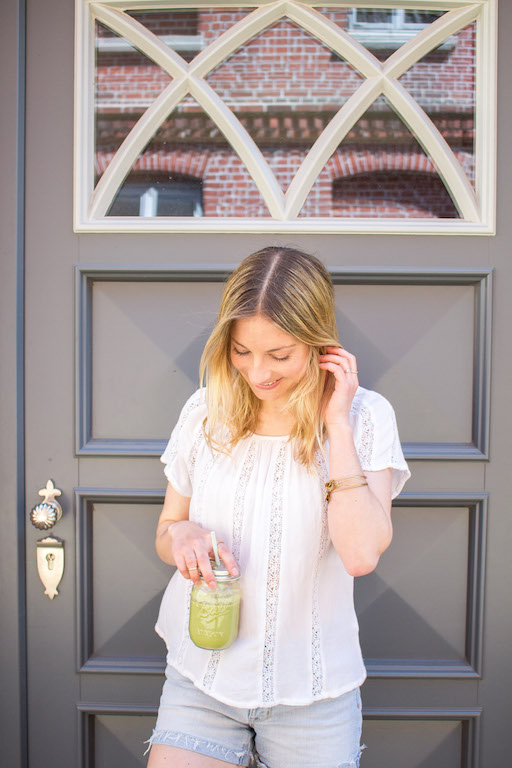 Refreshing Cucumber and Lime Smoothie (Key Lime Smoothie) - plant based, vegan, gluten free, refined sugar free - heavenlynnhealthy.com