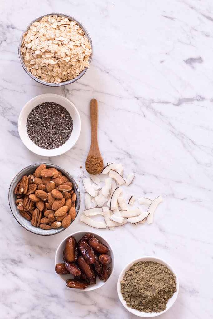 Homemade Amaranth Pecan Granola Bars - vegan, plant based, gluten free option, refined sugar free, healthy - heavenlynnhealthy.com