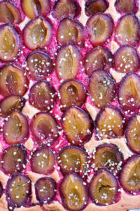 Plum Cake with Buckwheat & Spelt Dough - vegan, plant based, gluten free option, refined sugar free, healthy - heavenlynnhealthy.com