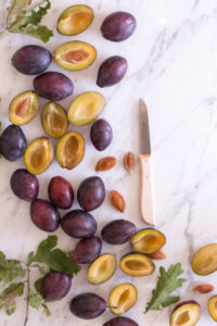 Plum Cake with Buckwheat & Spelt Dough - vegan, plant based, gluten free option, refined sugar free, healthy - heavenlynnhealthy.com