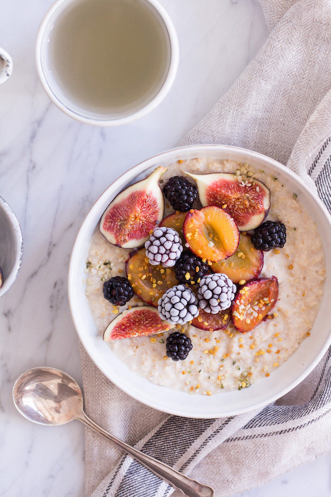 Spiced Fall Porridge - vegan, plant based, gluten free, refined sugar free, healthy - heavenlynnhealthy.com