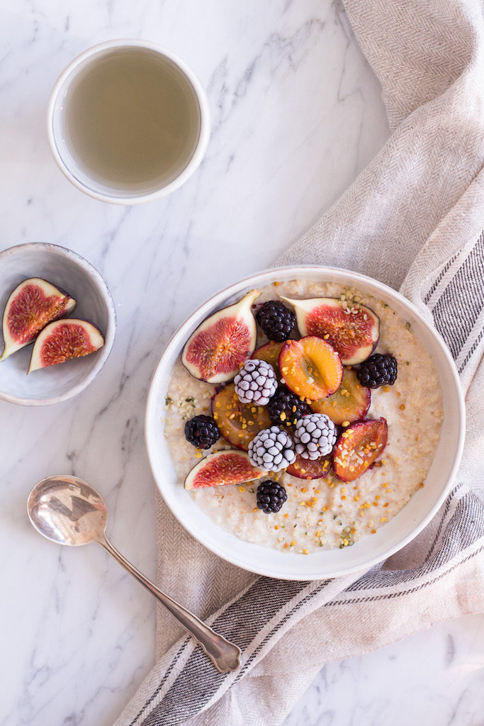 Spiced Fall Porridge - vegan, plant based, gluten free, refined sugar free, healthy - heavenlynnhealthy.com