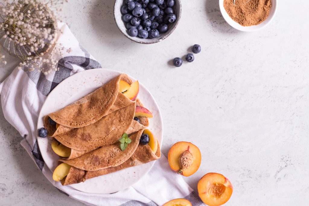 The best healthy crepes - vegan, plant based, gluten free, refined sugar free, healthy - heavenlynnhealthy.com