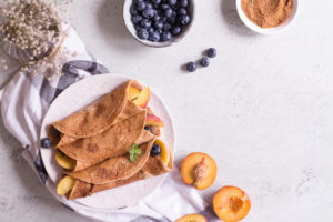 The best healthy crepes - vegan, plant based, gluten free, refined sugar free, healthy - heavenlynnhealthy.com
