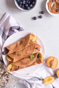 The best healthy crepes - vegan, plant based, gluten free, refined sugar free, healthy - heavenlynnhealthy.com