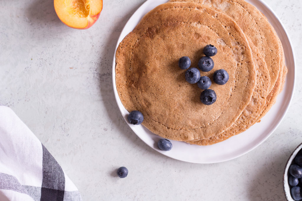 The best healthy crepes - vegan, plant based, gluten free, refined sugar free, healthy - heavenlynnhealthy.com