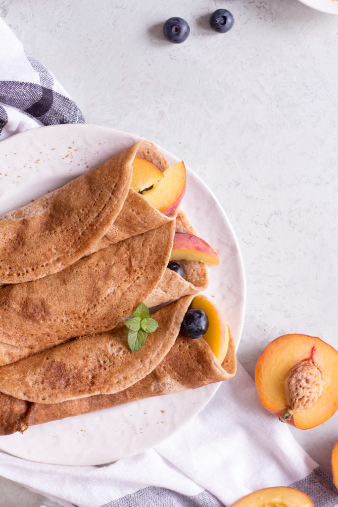 The best healthy crepes - vegan, plant based, gluten free, refined sugar free, healthy - heavenlynnhealthy.com