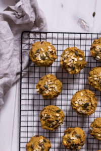 Healthy Pumpkin Muffins - vegan, plant based, refined sugar free, gluten free - heavenlynnhealthy.com