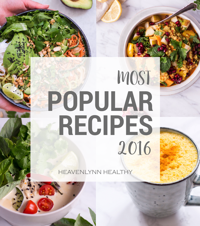 Your most popular recipes 2016 - Heavenlynn Healthy