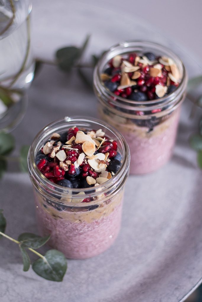 Berry Chia Pudding - Alpro H.A.P.P.Y Challenge - plant-based, vegan, gluten free, refined sugar free - heavenlynnhealthy.com