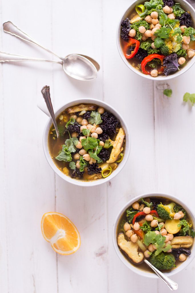 Green Kale Vegetable Soup - plant-based, vegan, gluten free, refined sugar free - heavenlynnhealthy,com