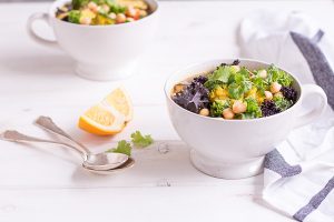 Green Kale Vegetable Soup - plant-based, vegan, gluten free, refined sugar free - heavenlynnhealthy,com