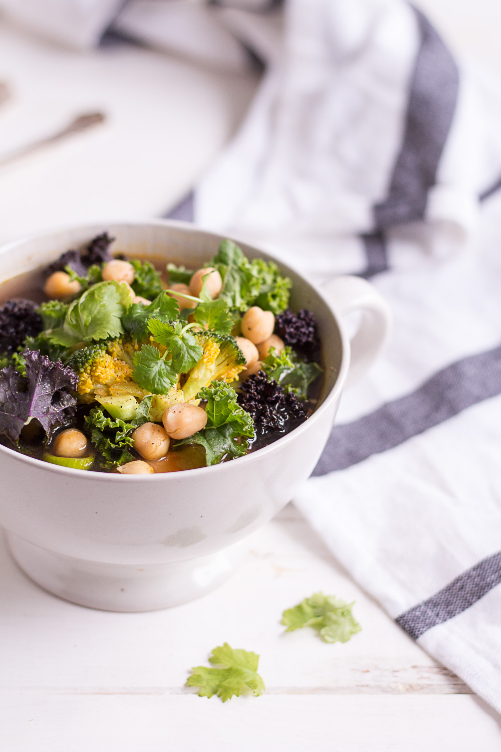 Green Kale Vegetable Soup