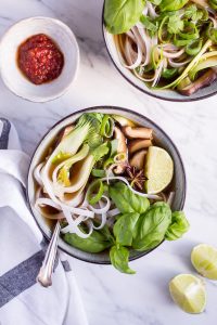 Vegetarian Pho - plant-based, vegan, gluten free, refined sugar free - heavenlynnhealthy.com